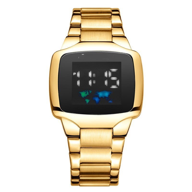 Men's Outdoor Sports Steel Band Watch - adritiX