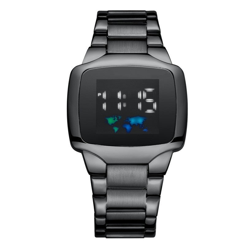 Men's Outdoor Sports Steel Band Watch - adritiX