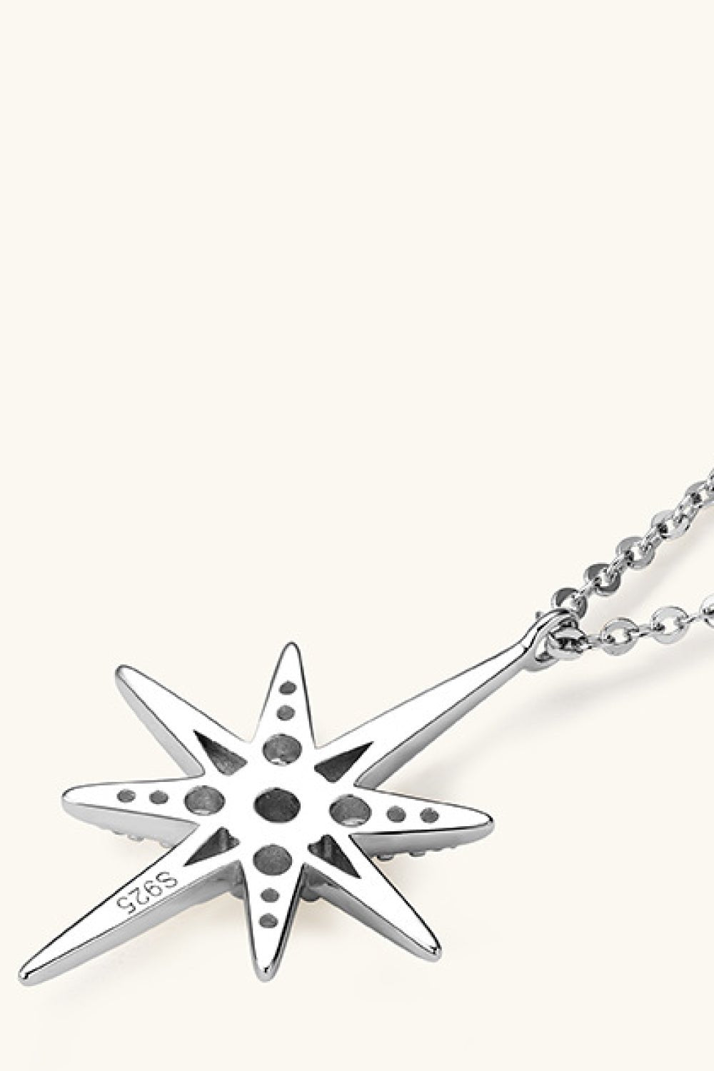 Moissanite 925 Sterling Silver Necklace - adritiX