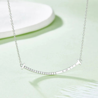 Moissanite 925 Sterling Silver Necklace - adritiX