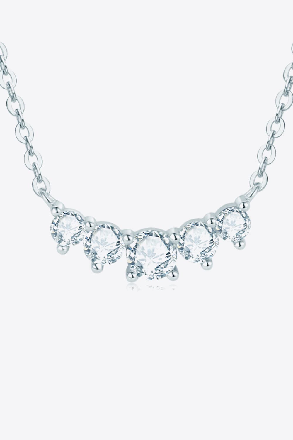 Moissanite Pendant Necklace - adritiX