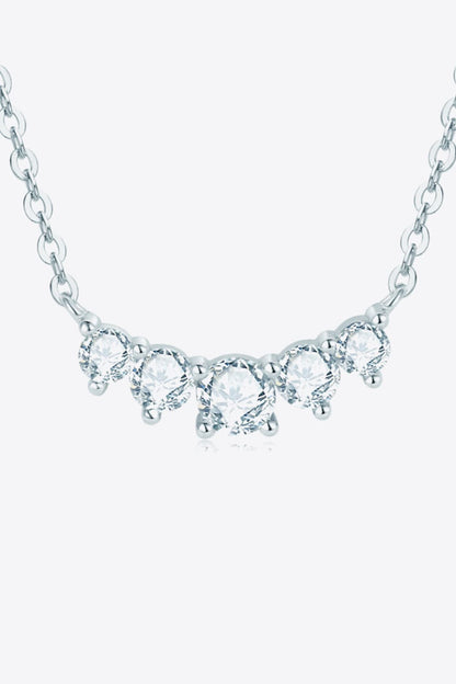 Moissanite Pendant Necklace - adritiX