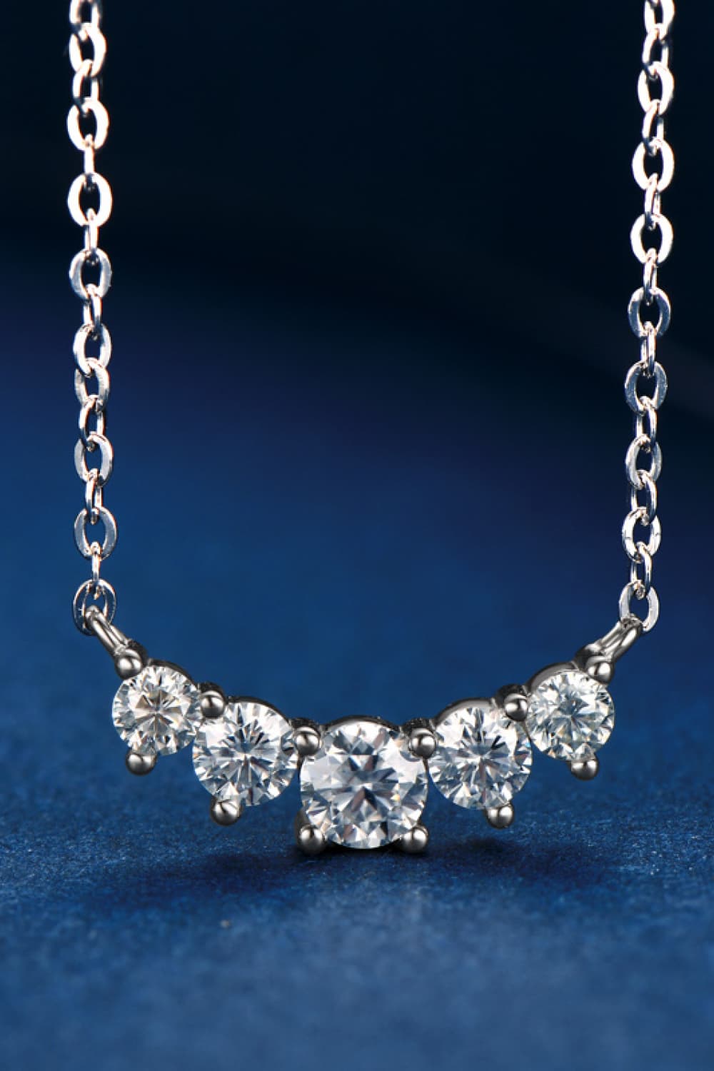 Moissanite Pendant Necklace - adritiX