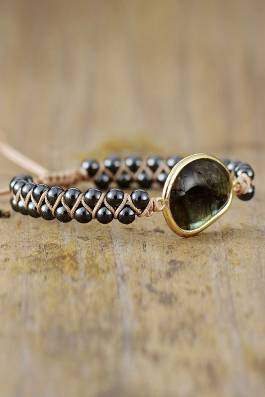 Natural Stone Beaded Bracelet - adritiX