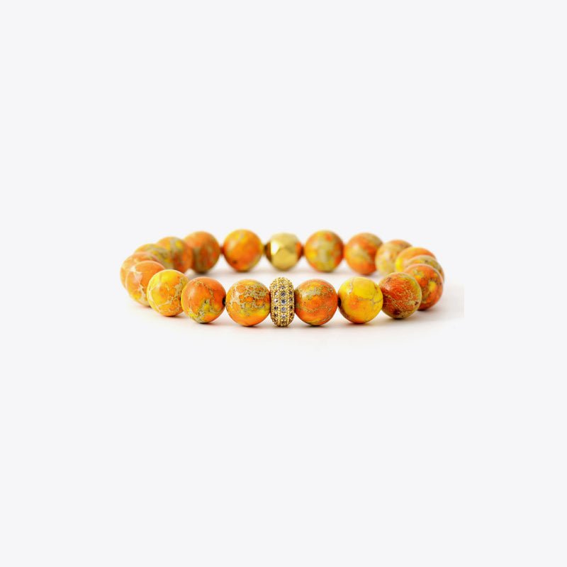 Natural Stone Beaded Bracelet - adritiX