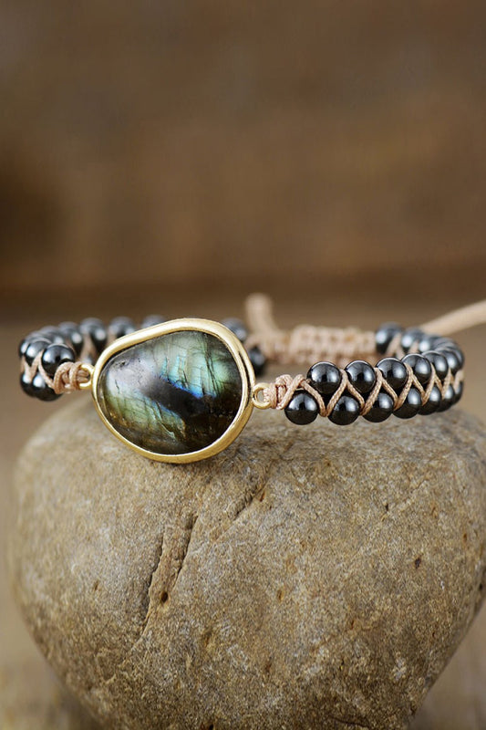 Natural Stone Beaded Bracelet - adritiX