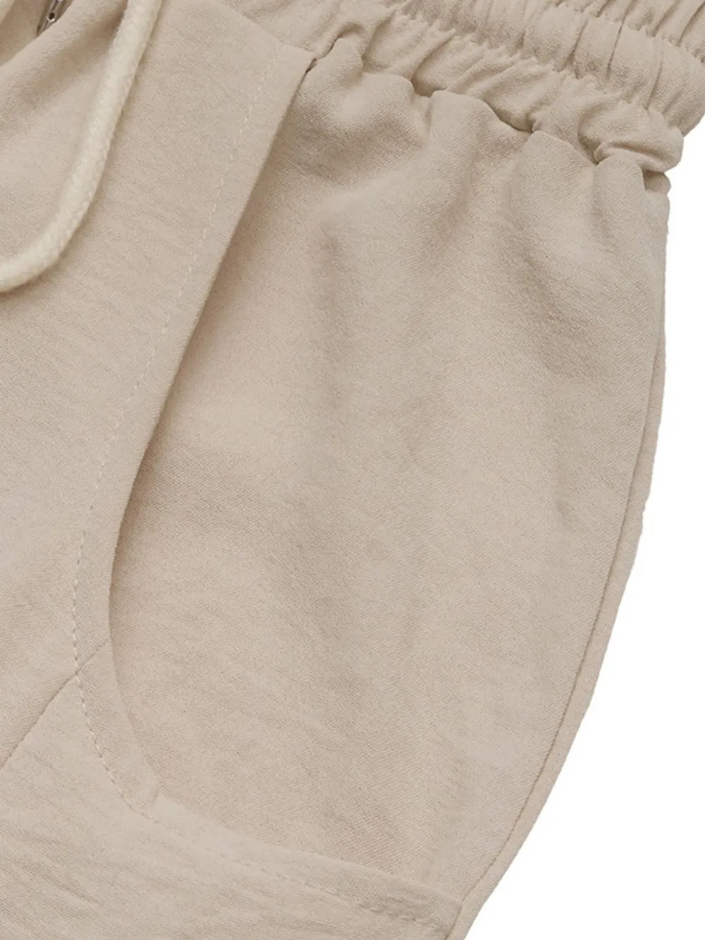 Perfee Wide Leg Drawstring Pants - Effortless Comfort & Chic Style - adritiX