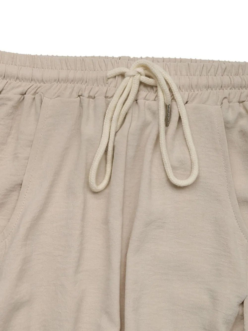 Perfee Wide Leg Drawstring Pants - Effortless Comfort & Chic Style - adritiX