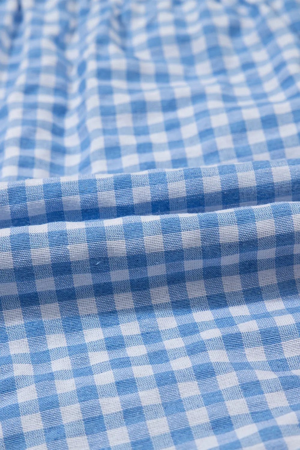 Plaid Gingham High Waist Shorts - adritiX