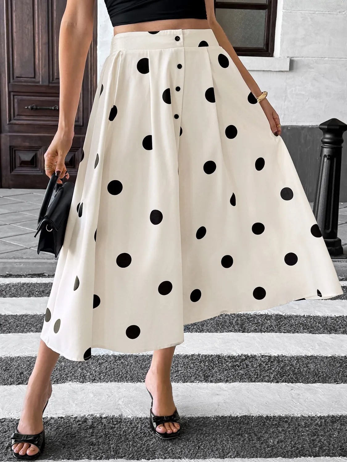 Polka Dot Skirt - adritiX