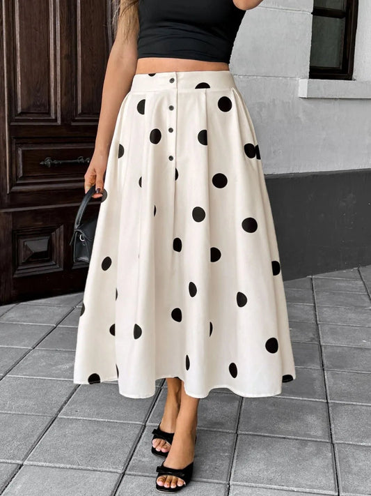 Polka Dot Skirt - adritiX