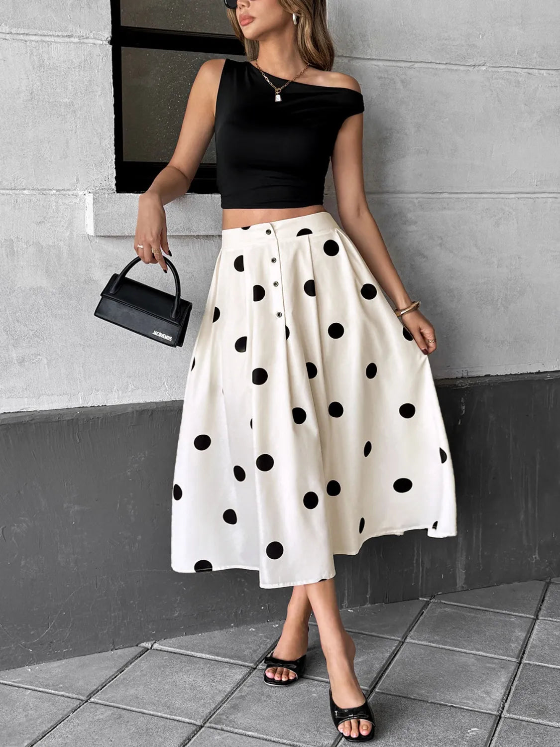 Polka Dot Skirt - adritiX