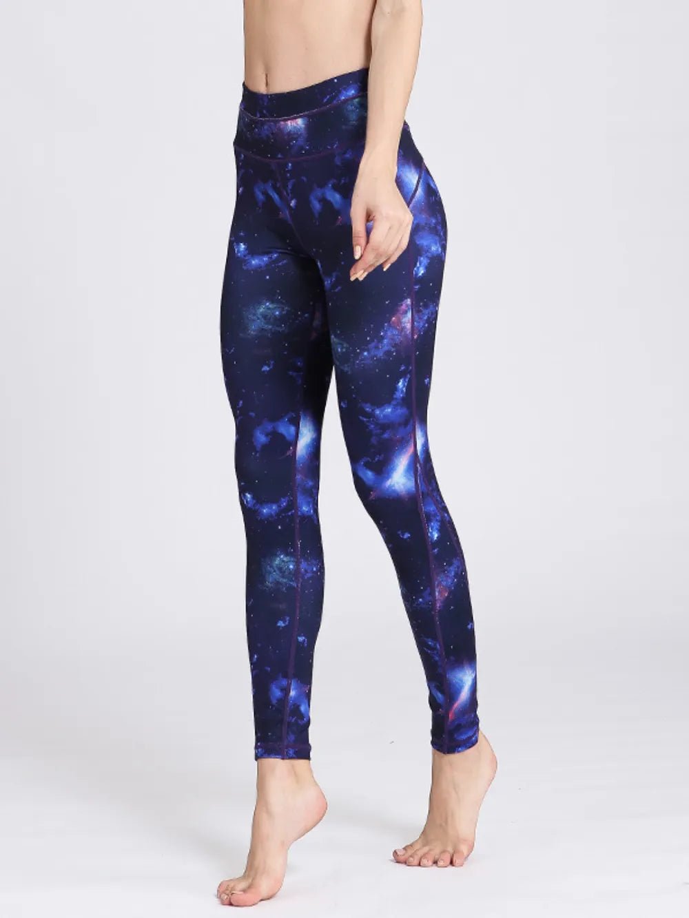 Printed Active High Waist Leggings - adritiX