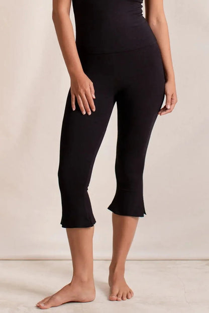 Side Slit Capris Leggings - adritiX