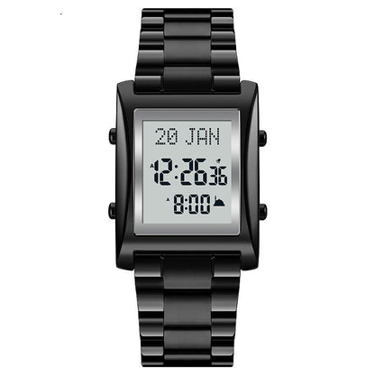SKMEI 1815 Muslim Islamic Azan Prayer Watch Qibla Direction Multifunctional Digital Watches - adritiX