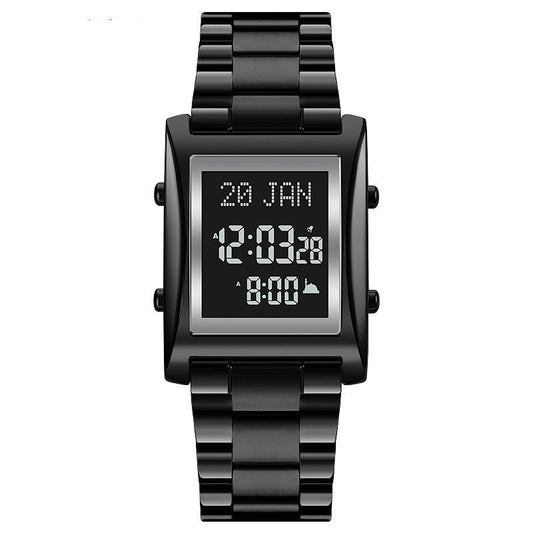 SKMEI 1815 Muslim Islamic Azan Prayer Watch Qibla Direction Multifunctional Digital Watches - adritiX