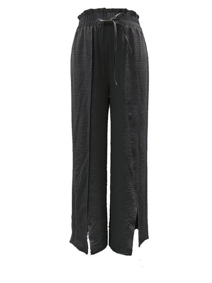Slit Wide Leg Pants - adritiX