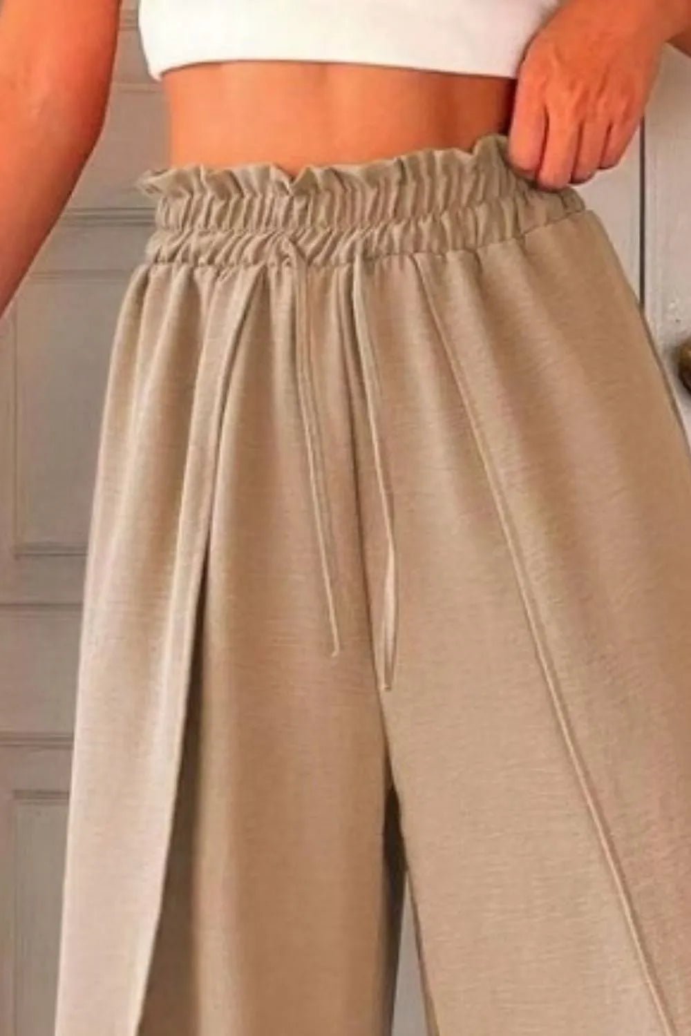 Slit Wide Leg Pants - adritiX