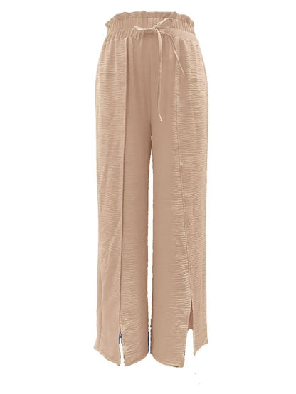 Slit Wide Leg Pants - adritiX