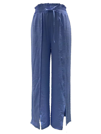 Slit Wide Leg Pants - adritiX
