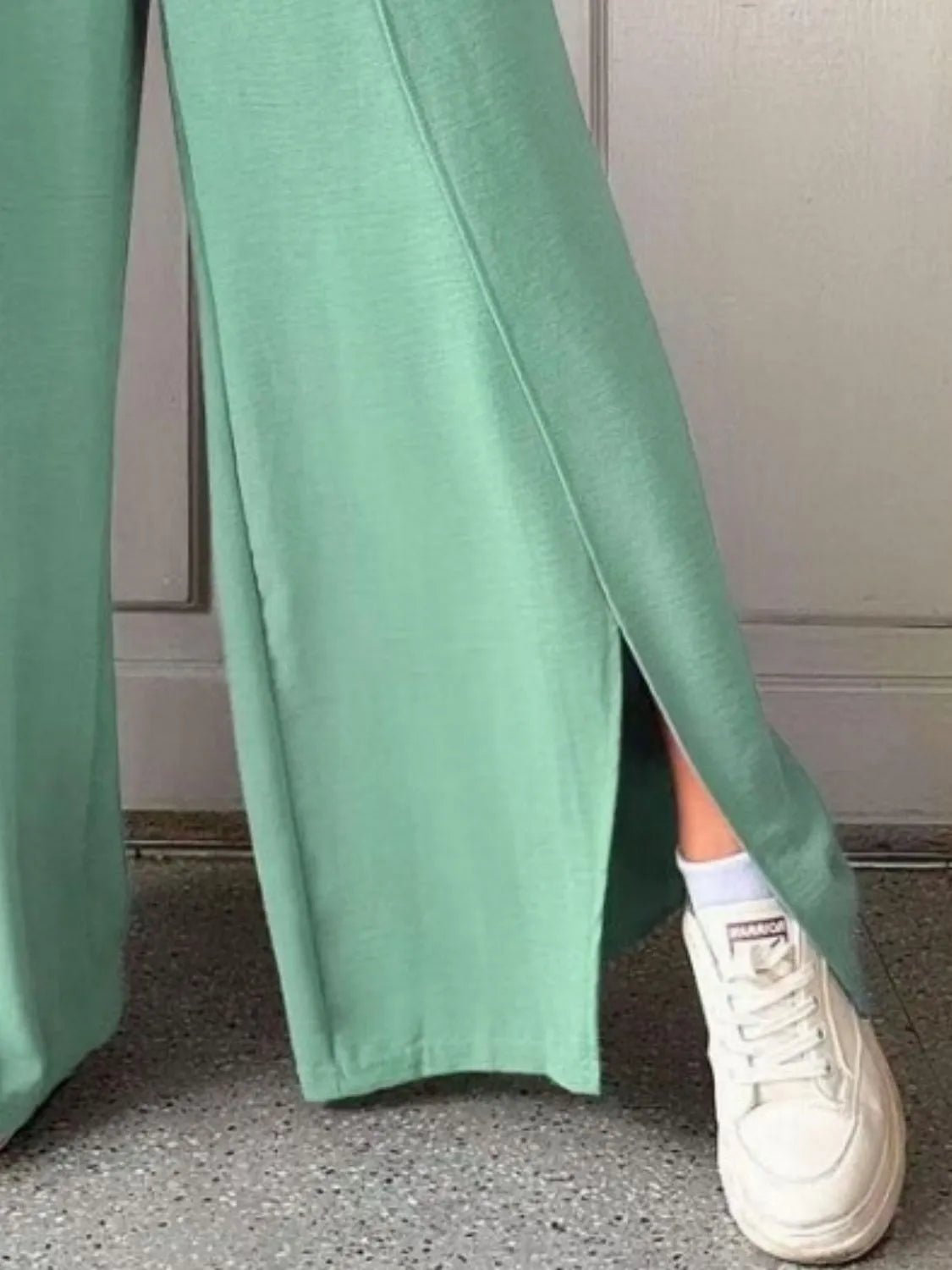 Slit Wide Leg Pants - adritiX