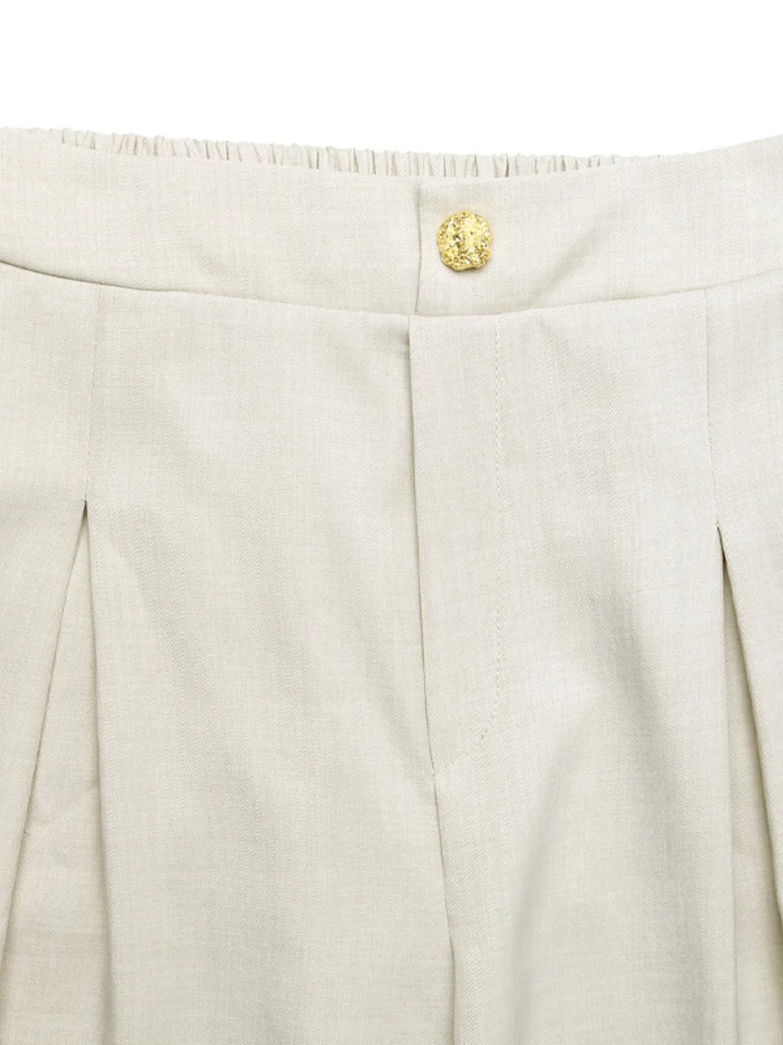 Slit Wide Leg Pleated Pants - adritiX