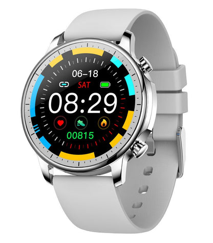 Smart Bracelet Circle Full Touch Bluetooth Sports Heart Rate - adritiX