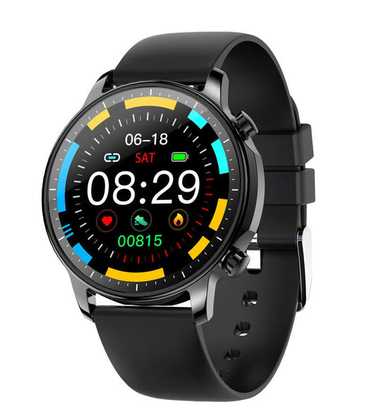Smart Bracelet Circle Full Touch Bluetooth Sports Heart Rate - adritiX
