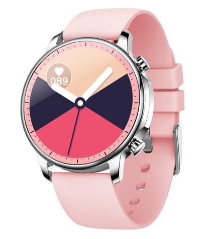 Smart Bracelet Circle Full Touch Bluetooth Sports Heart Rate - adritiX