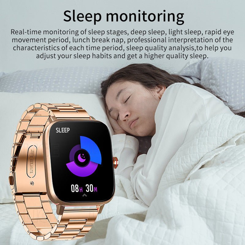 Smart Sports Watch Sleep Health Monitoring Running Waterproof Lightweight Bracelet - adritiX