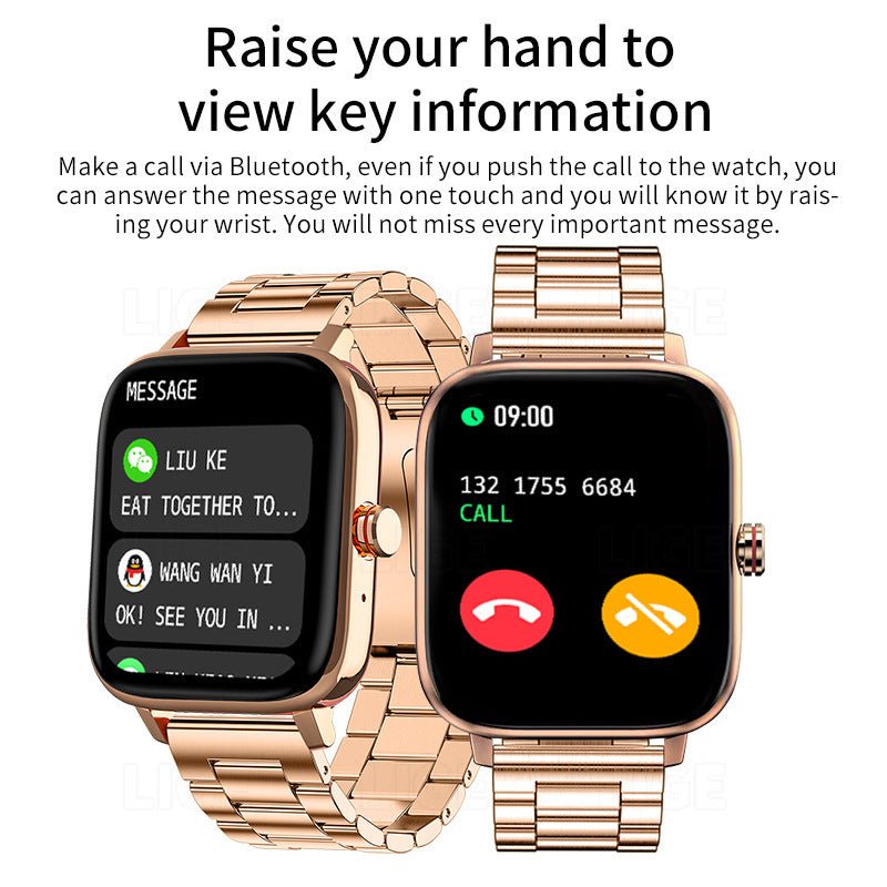 Smart Sports Watch Sleep Health Monitoring Running Waterproof Lightweight Bracelet - adritiX