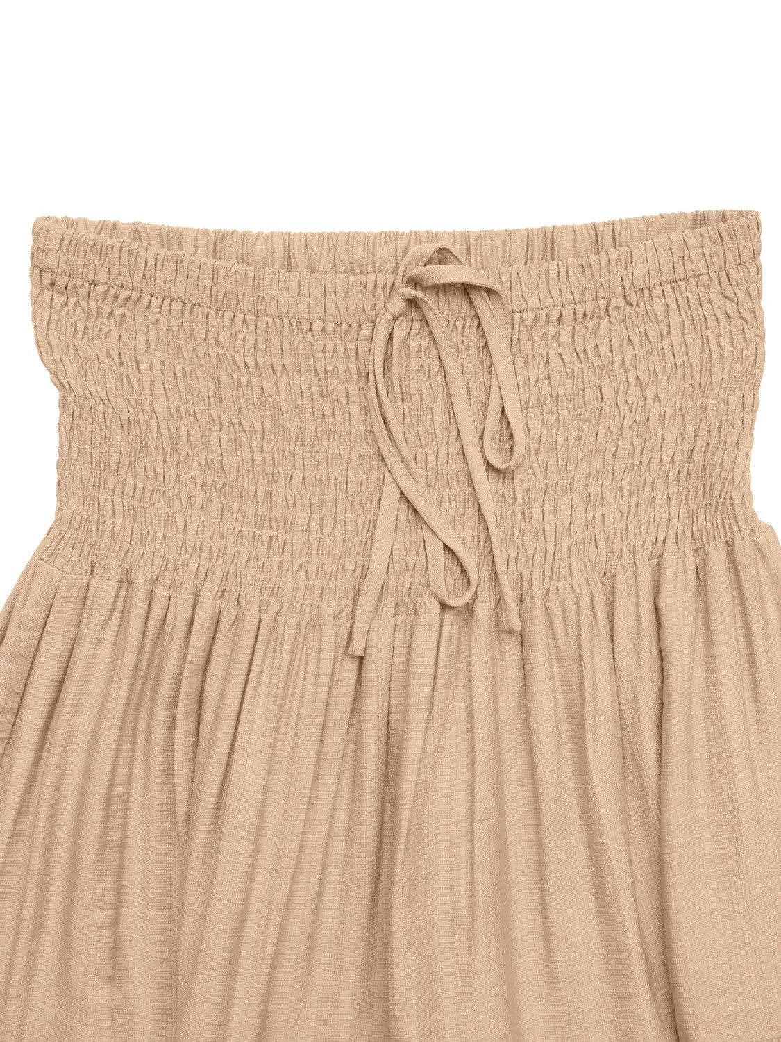 Smocked Tiered Skirt - adritiX