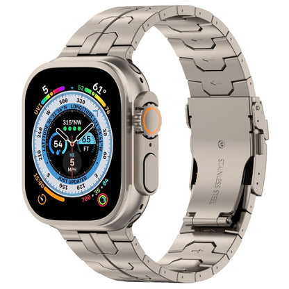 Solid Color Titanium Alloy High - end Metal Wrist Strap - adritiX