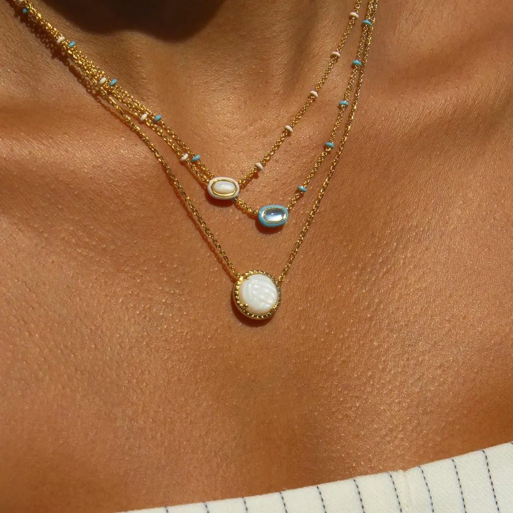 Sporty Element Resin Necklace - adritiX