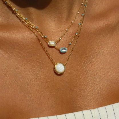 Sporty Element Resin Necklace - adritiX