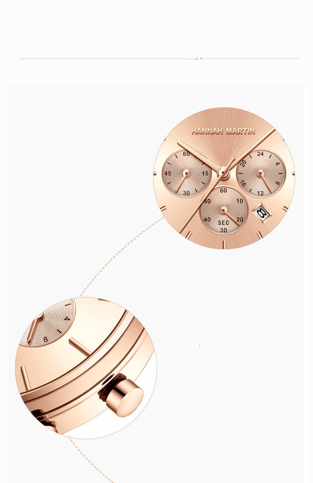 Stainless Steel Chain Butterfly Double Snap Watch - adritiX