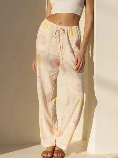 Stylish Drawstring Slim - Fit Pants - Effortless Comfort Meets Trendy Design - adritiX