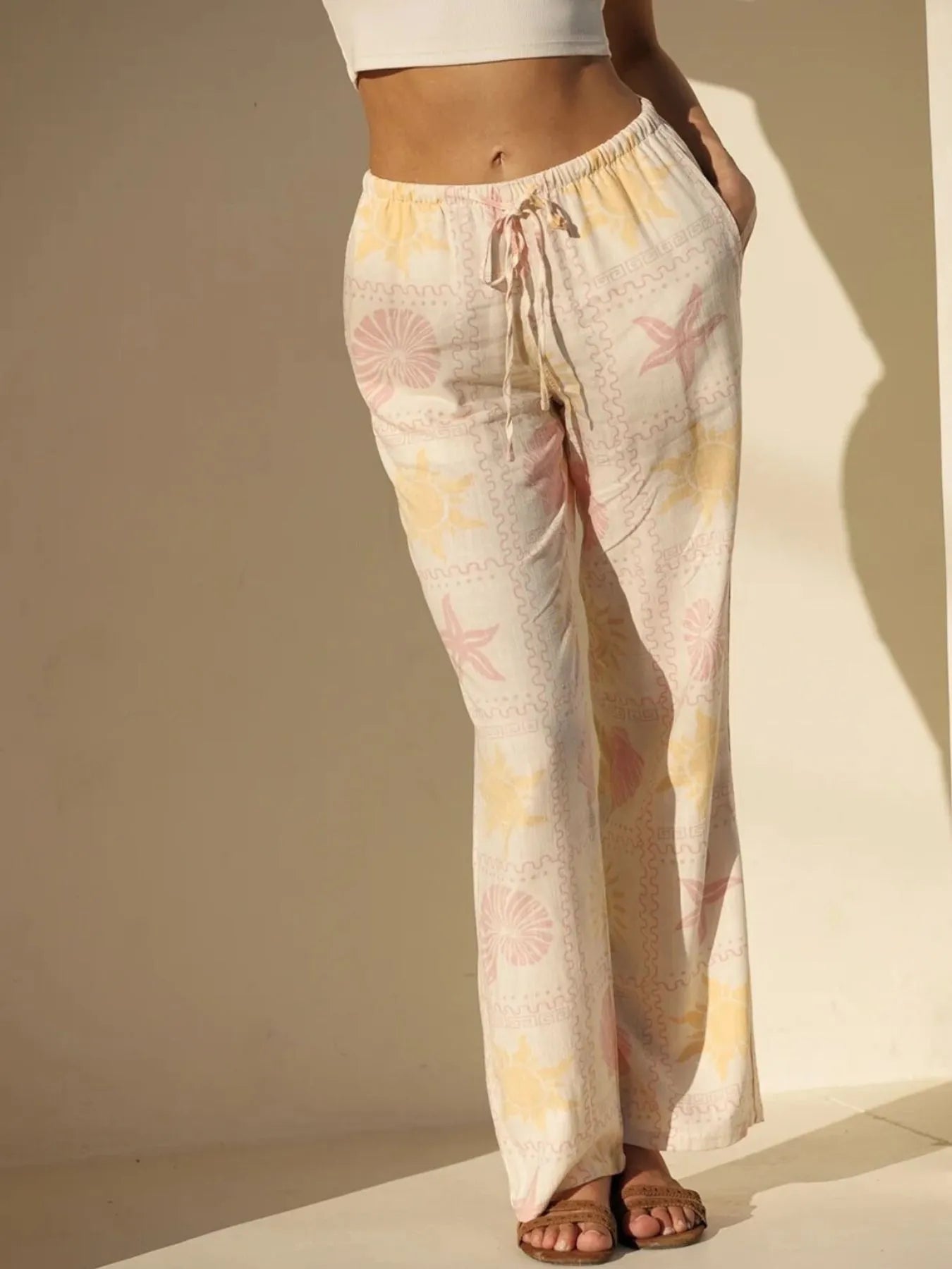 Stylish Drawstring Slim - Fit Pants - Effortless Comfort Meets Trendy Design - adritiX