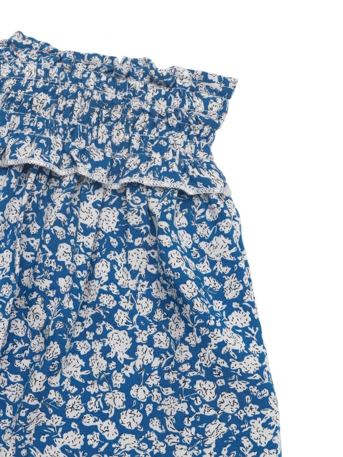 Tassel Floral Mini Skirt - adritiX