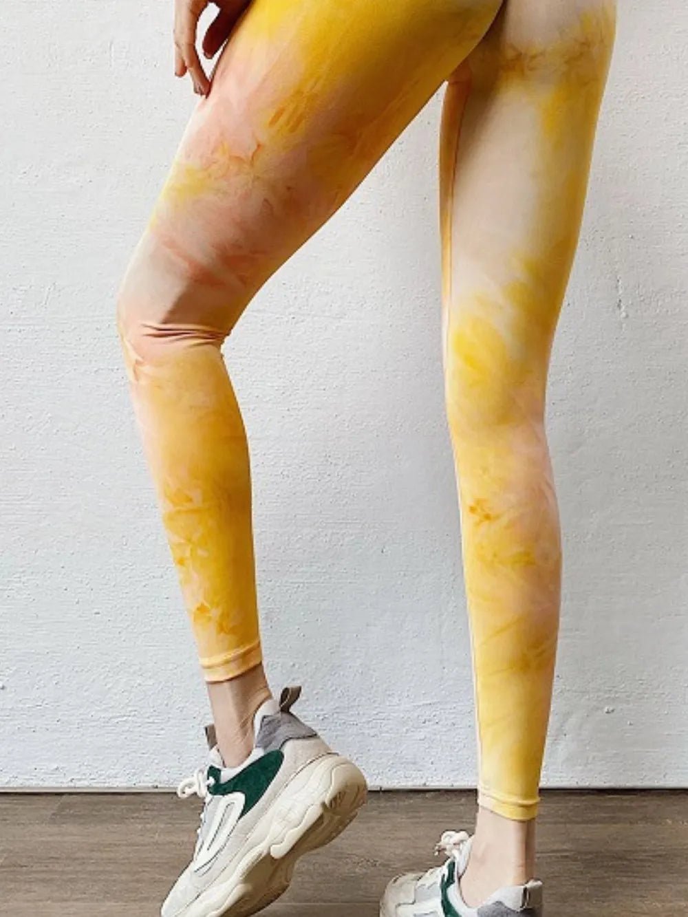Tie - Dye High Waist Active Leggings - adritiX