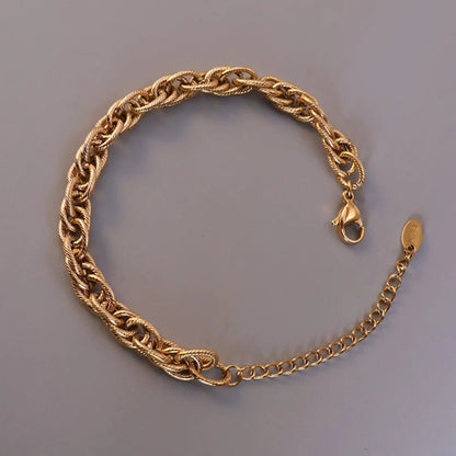 Titanium Steel Chain Bracelet - adritiX