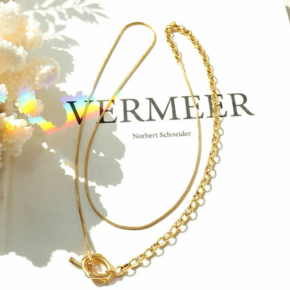 Titanium Steel Chain Necklace - adritiX