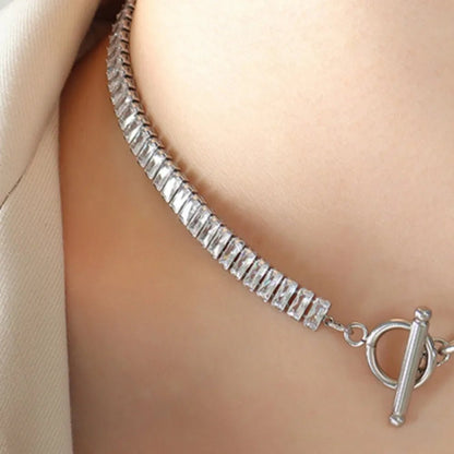 Titanium Steel Gold - Plated Necklace - adritiX