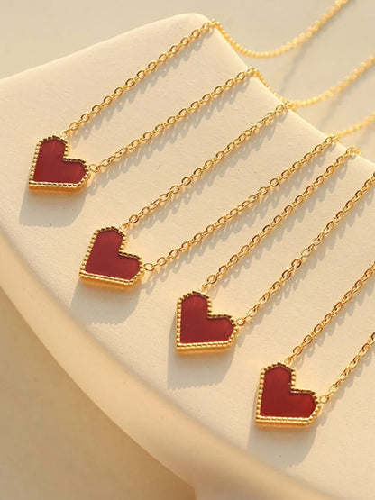 Titanium Steel Heart Necklace - adritiX