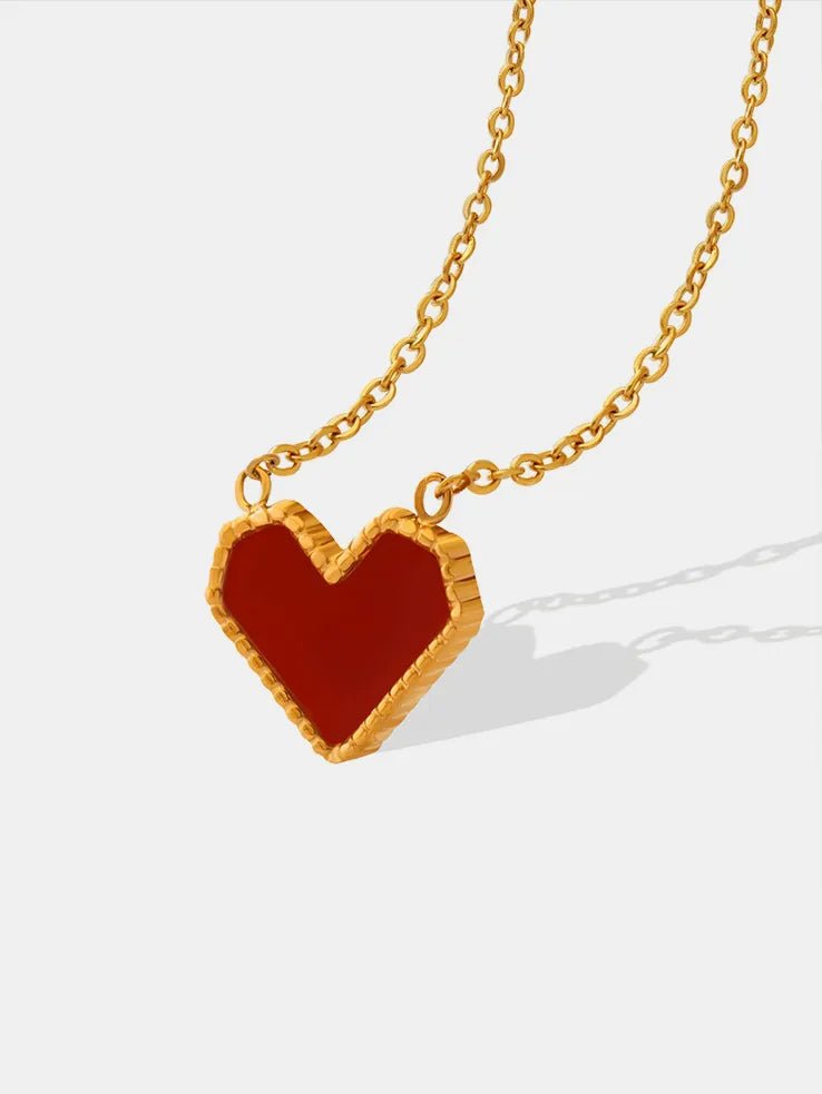 Titanium Steel Heart Necklace - adritiX