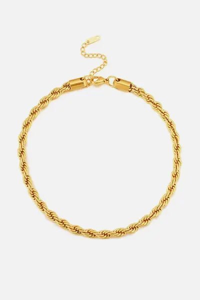 Twisted Chain Choker Necklace - adritiX