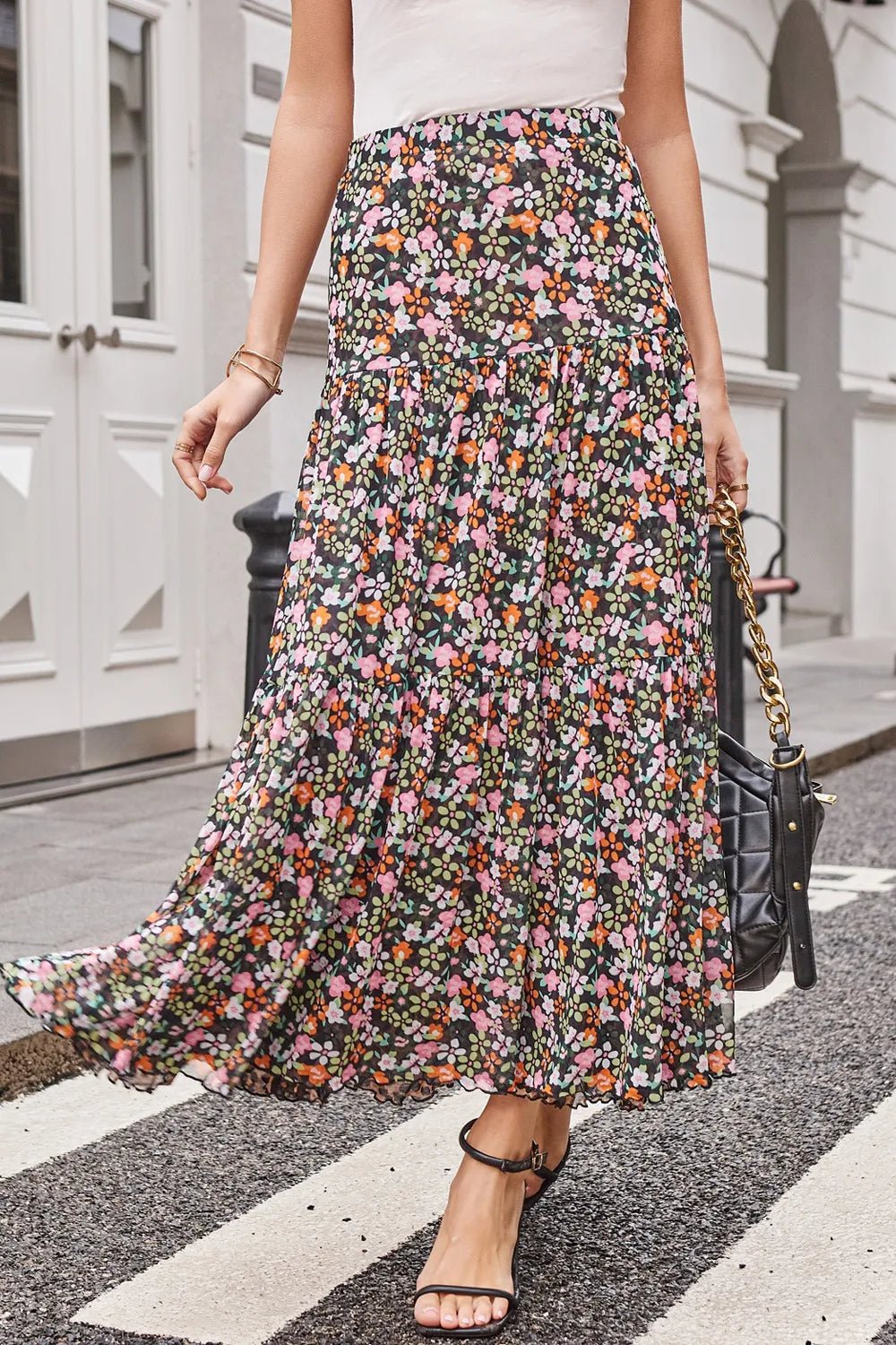 Two Way Wear Printed Skirt - adritiX
