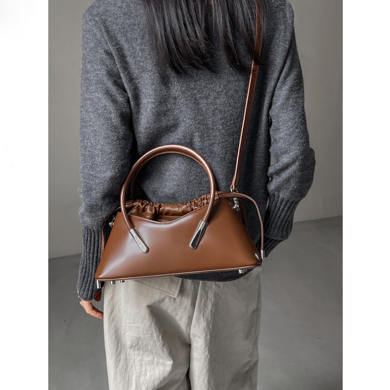 Bags-Fashion Leather Portable Women's Crossbody Shoulder Bag - adritiX