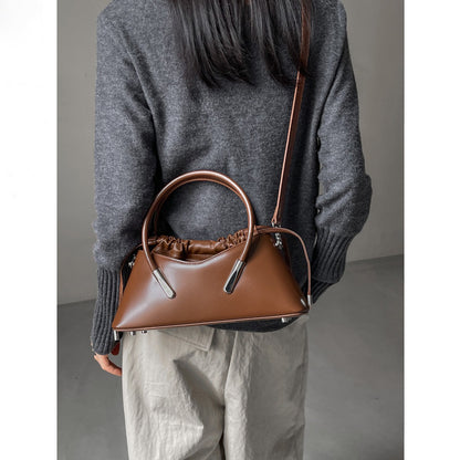 Bags-Fashion Leather Portable Women's Crossbody Shoulder Bag - adritiX