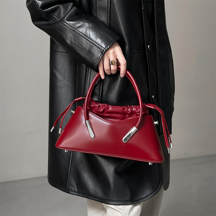 Bags-Fashion Leather Portable Women's Crossbody Shoulder Bag - adritiX
